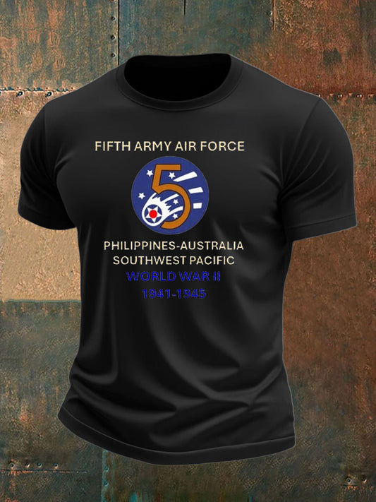Men's Philippines Australia Veteran imitation cotton short-sleeved T-shirt