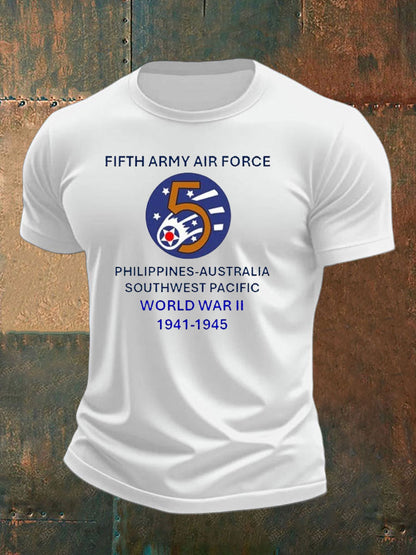 Men's Philippines Australia Veteran imitation cotton short-sleeved T-shirt