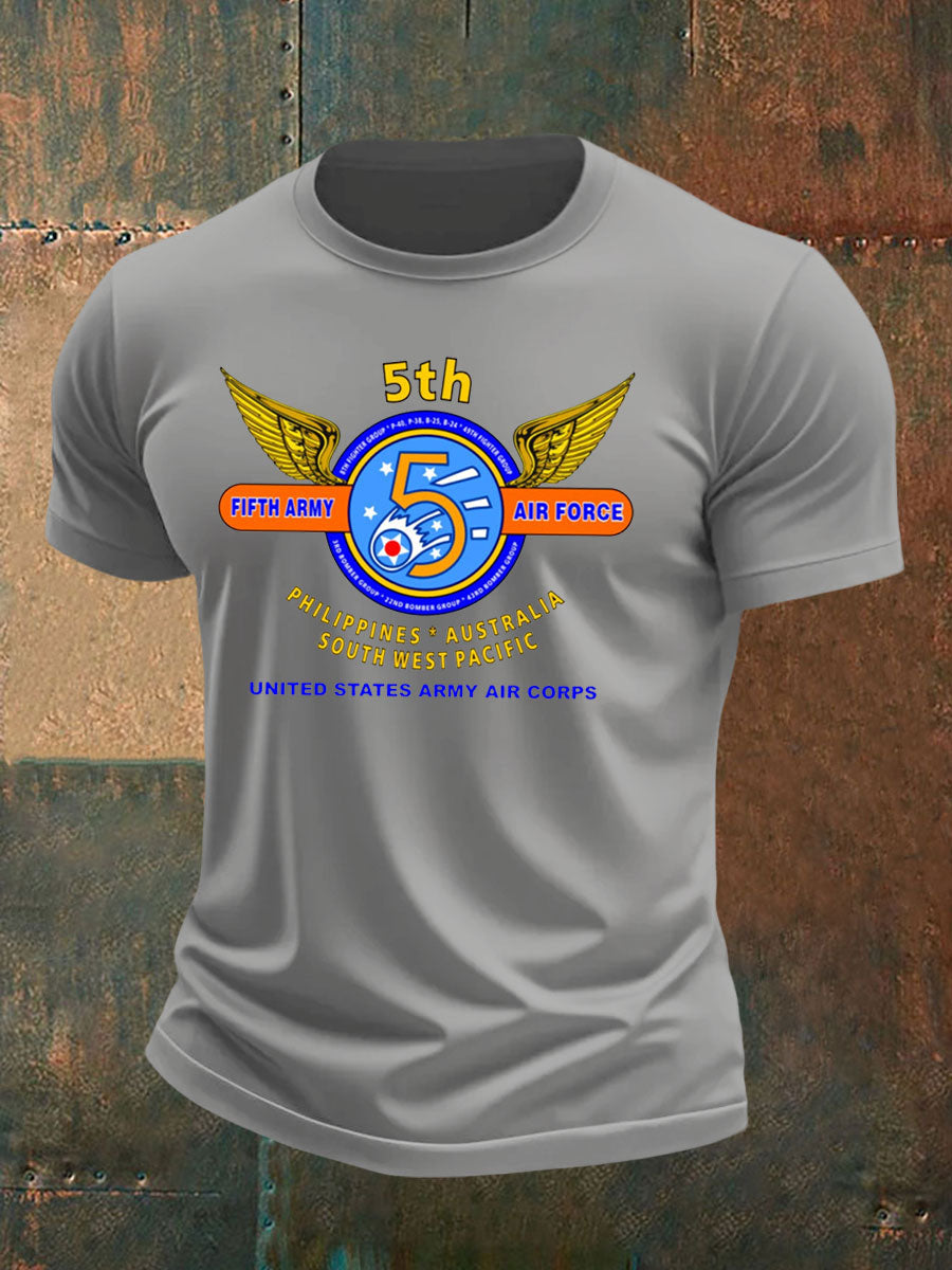 Men's Philippines Australia Veteran imitation cotton short-sleeved T-shirt