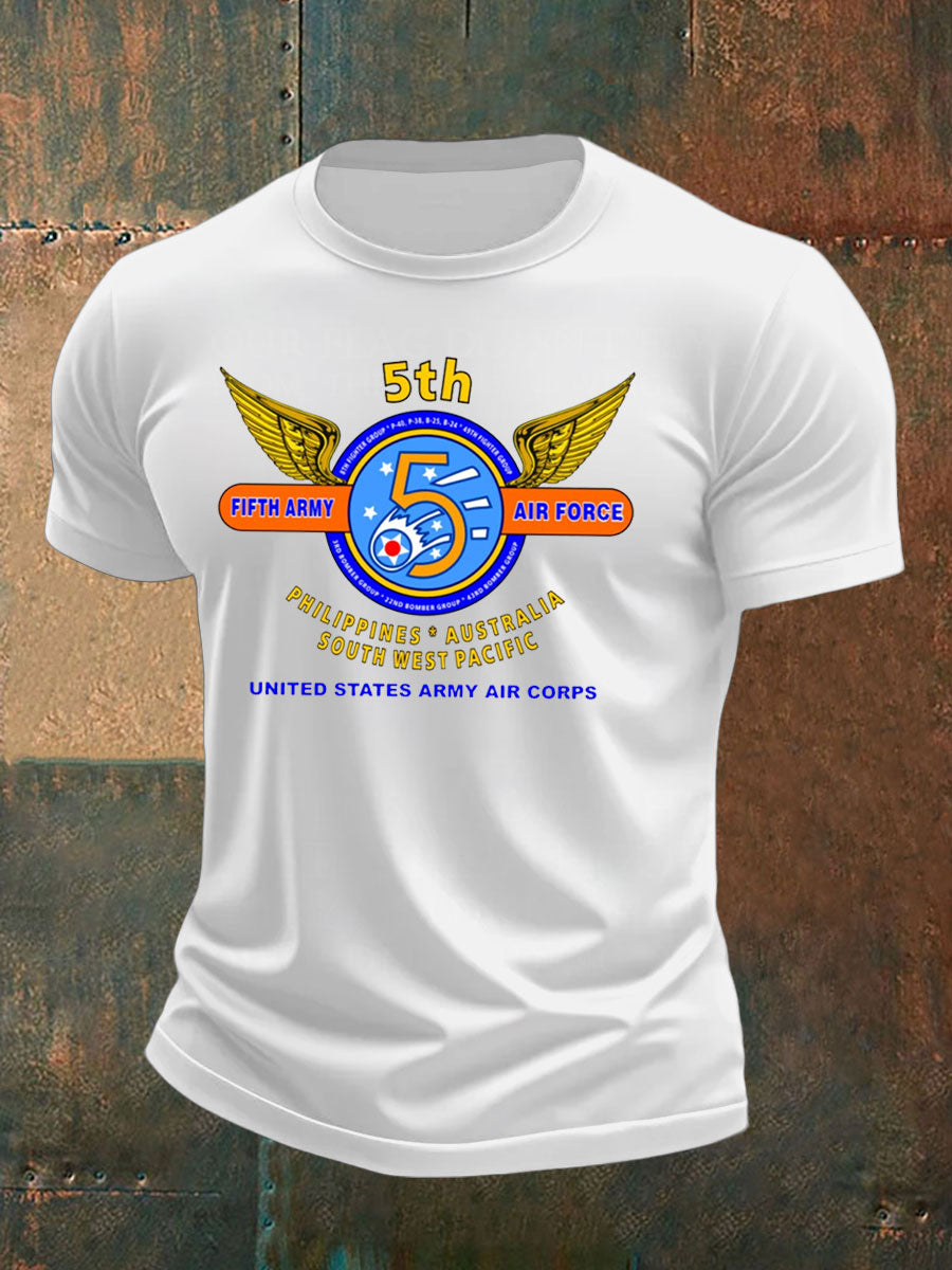 Men's Philippines Australia Veteran imitation cotton short-sleeved T-shirt