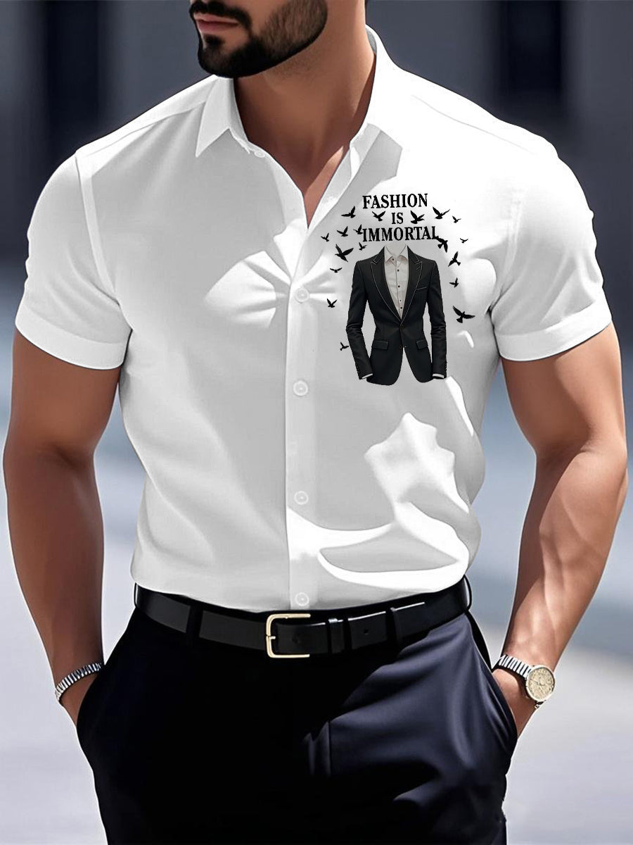 Men's Fashion Is Immortal Memorial Shirt