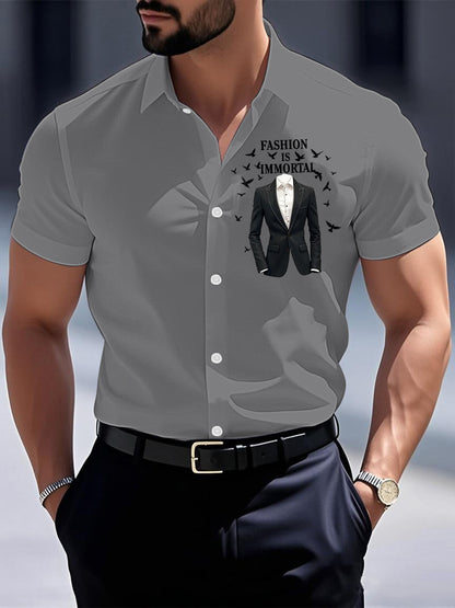 Men's Fashion Is Immortal Memorial Shirt