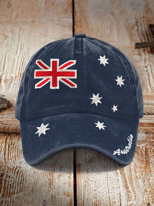 Unisex AU Flag Print Hat