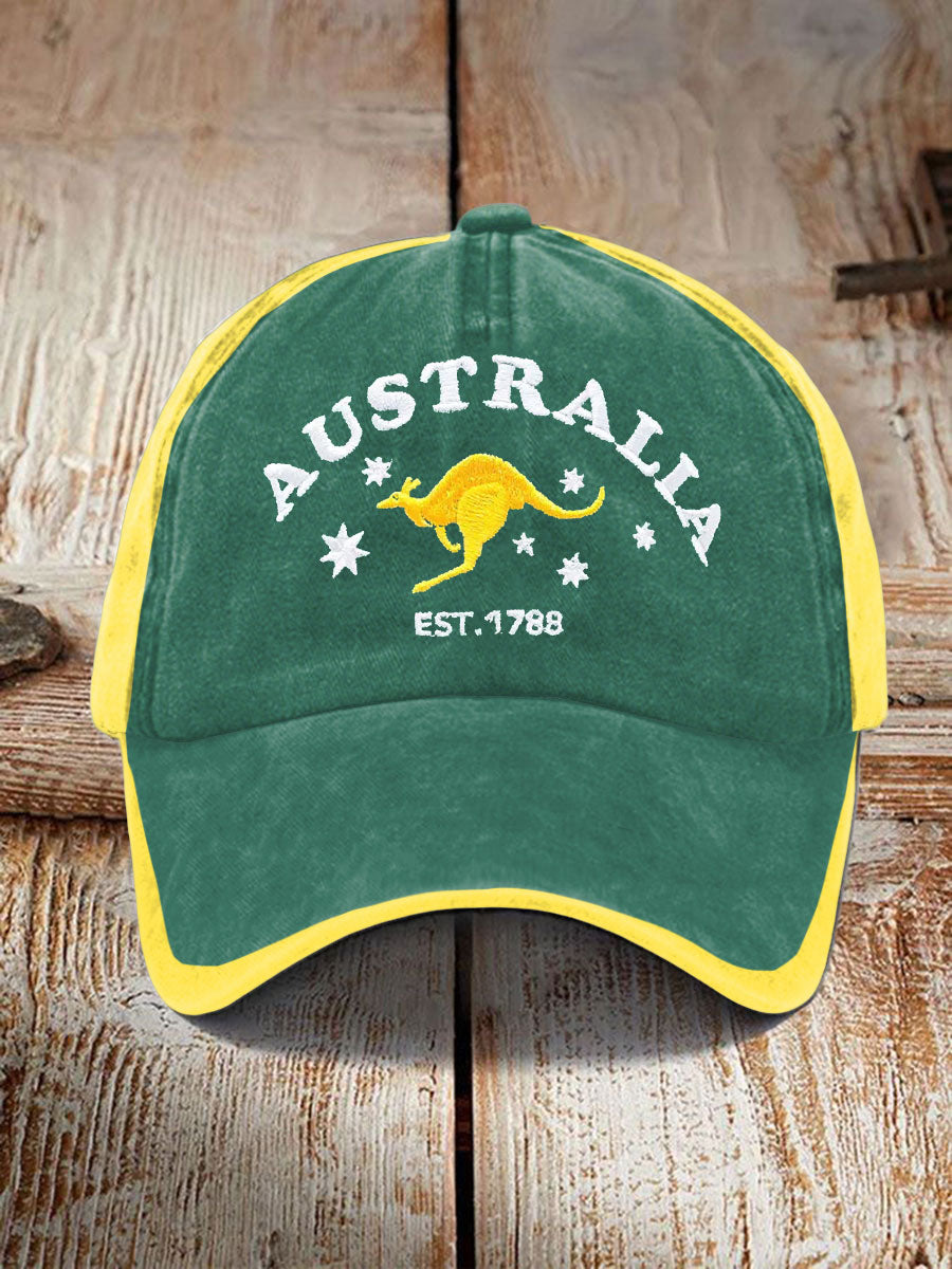 Unisex AU Flag Print Hat