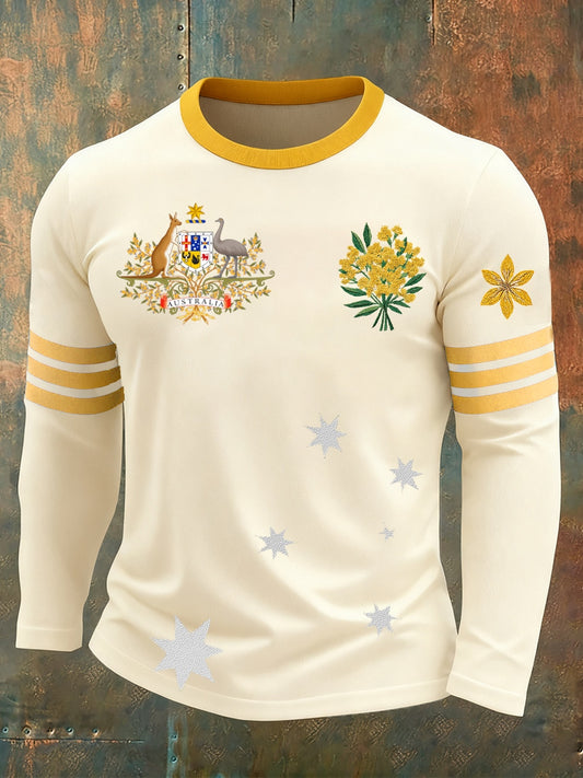 Men's Retro Australia Casual T-Shirt