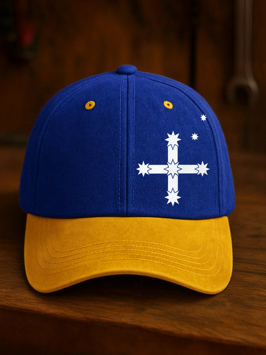 Unisex Australian Art Print Slouchy Hat