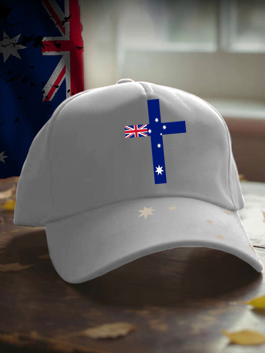 Unisex AU Flag Printed Hat