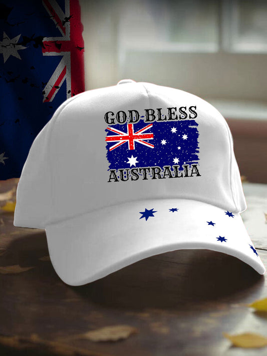 Unisex AU Flag Printed Hat