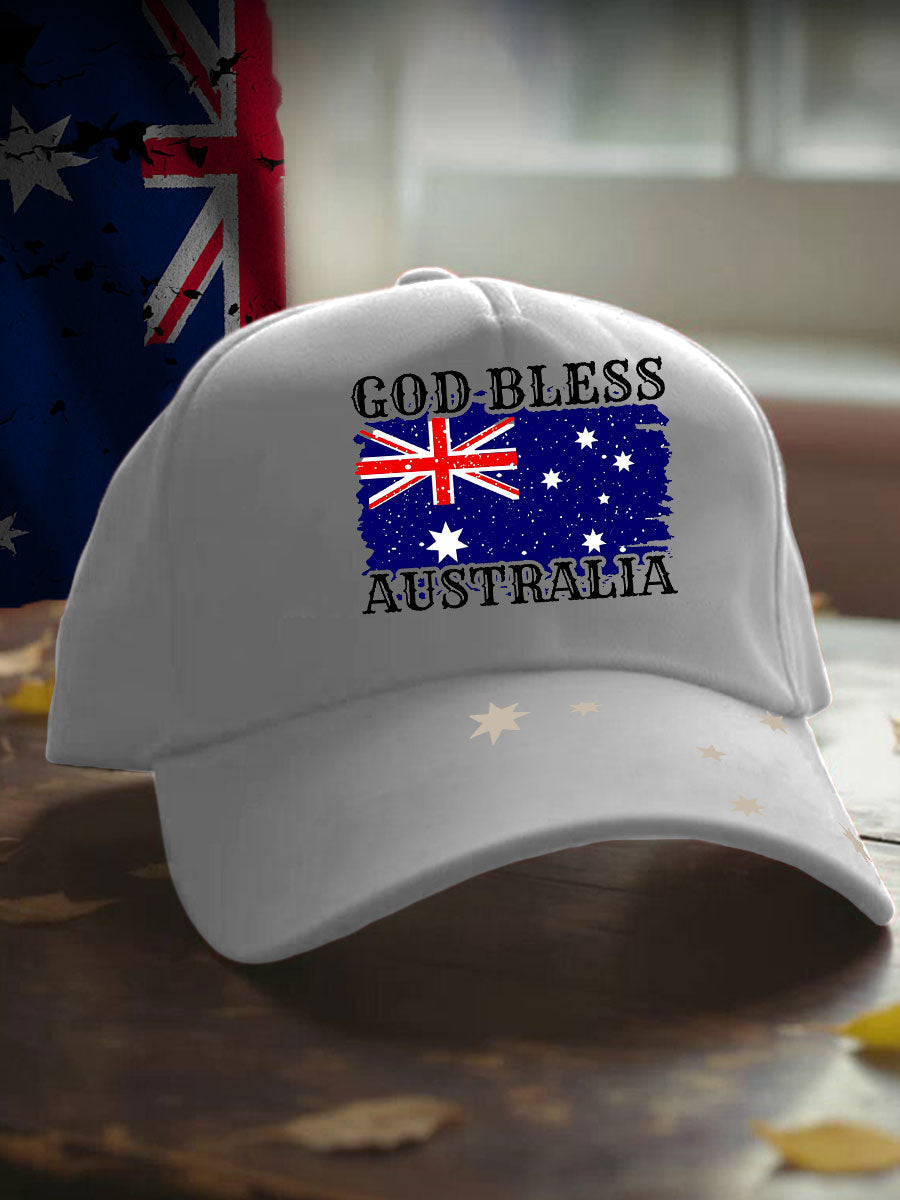 Unisex AU Flag Printed Hat