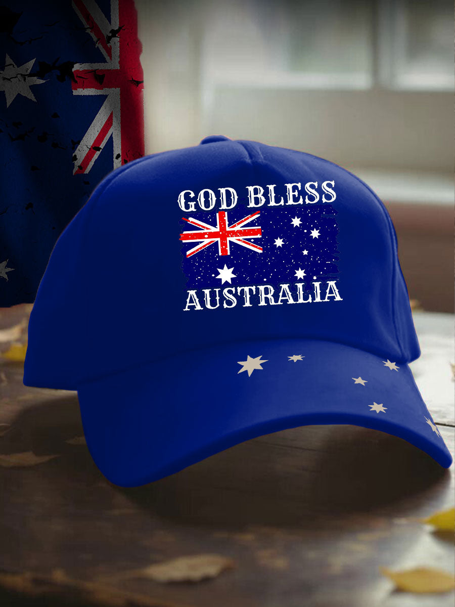 Unisex AU Flag Printed Hat