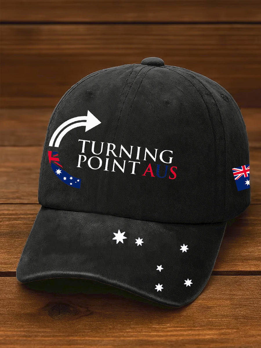 Unisex Turning Point Design Print Hat