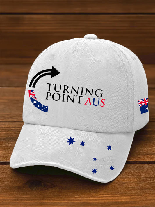 Unisex Turning Point Design Print Hat