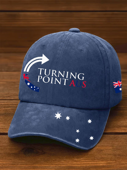 Unisex Turning Point Design Print Hat
