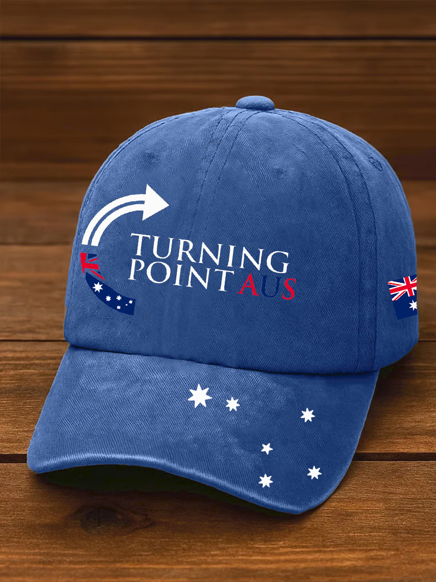 Unisex Turning Point Design Print Hat