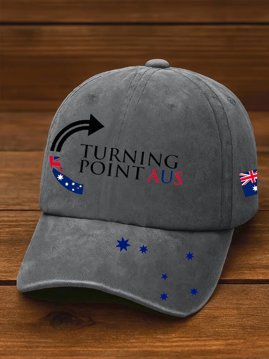 Unisex Turning Point Design Print Hat
