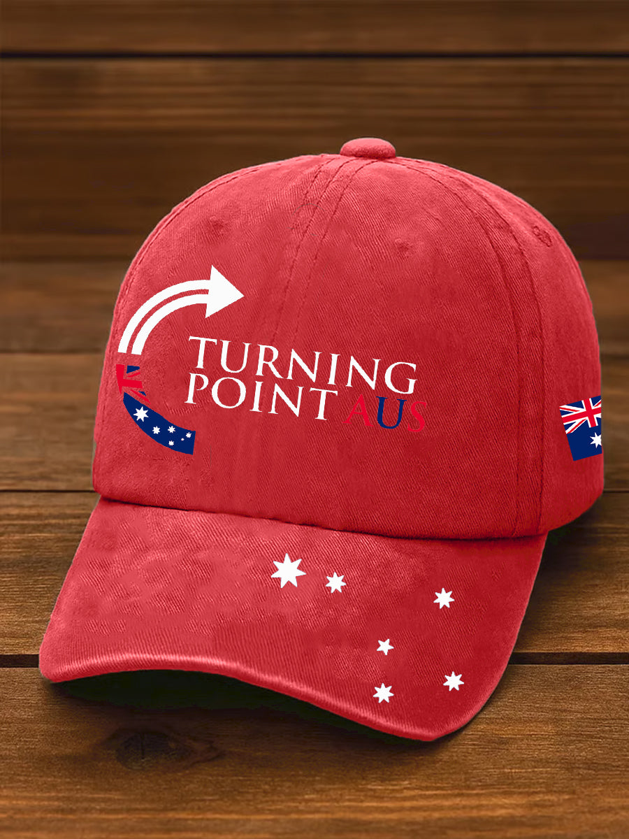 Unisex Turning Point Design Print Hat