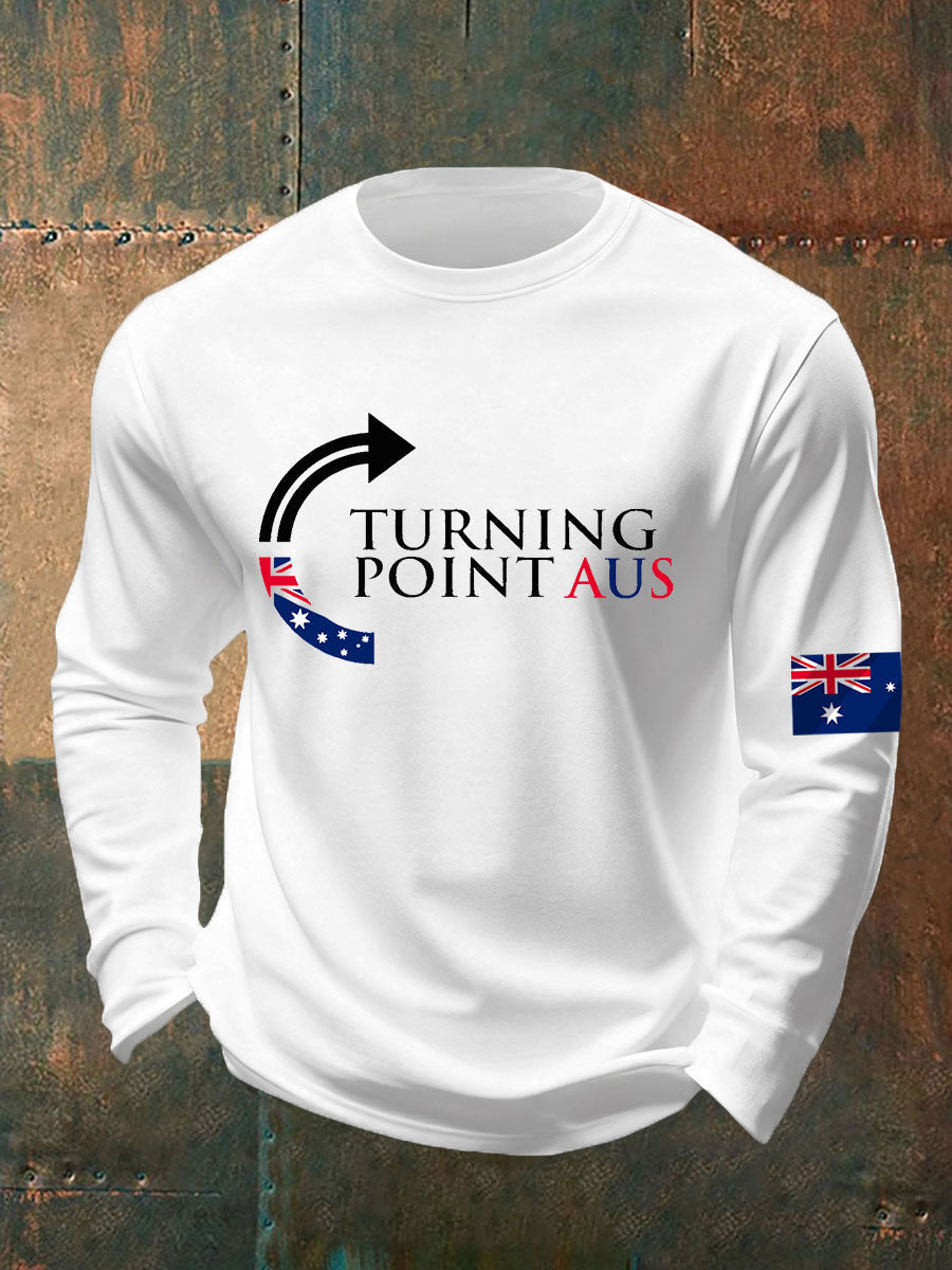 Men's Turning Point Printed long sleeve T-shirt