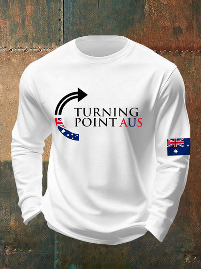Men's Turning Point Printed long sleeve T-shirt