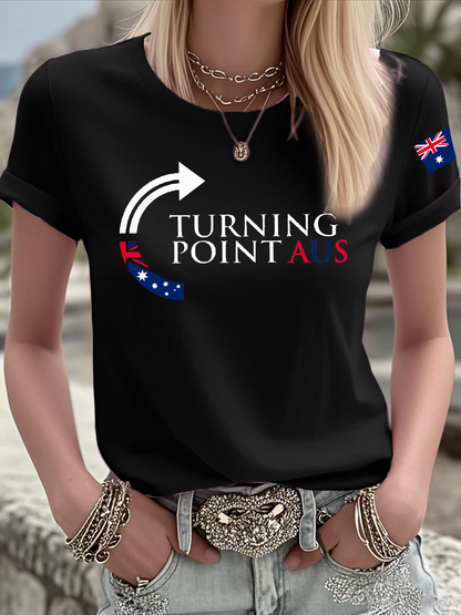 Women's Turning Point Printed short-sleeved T-shirt