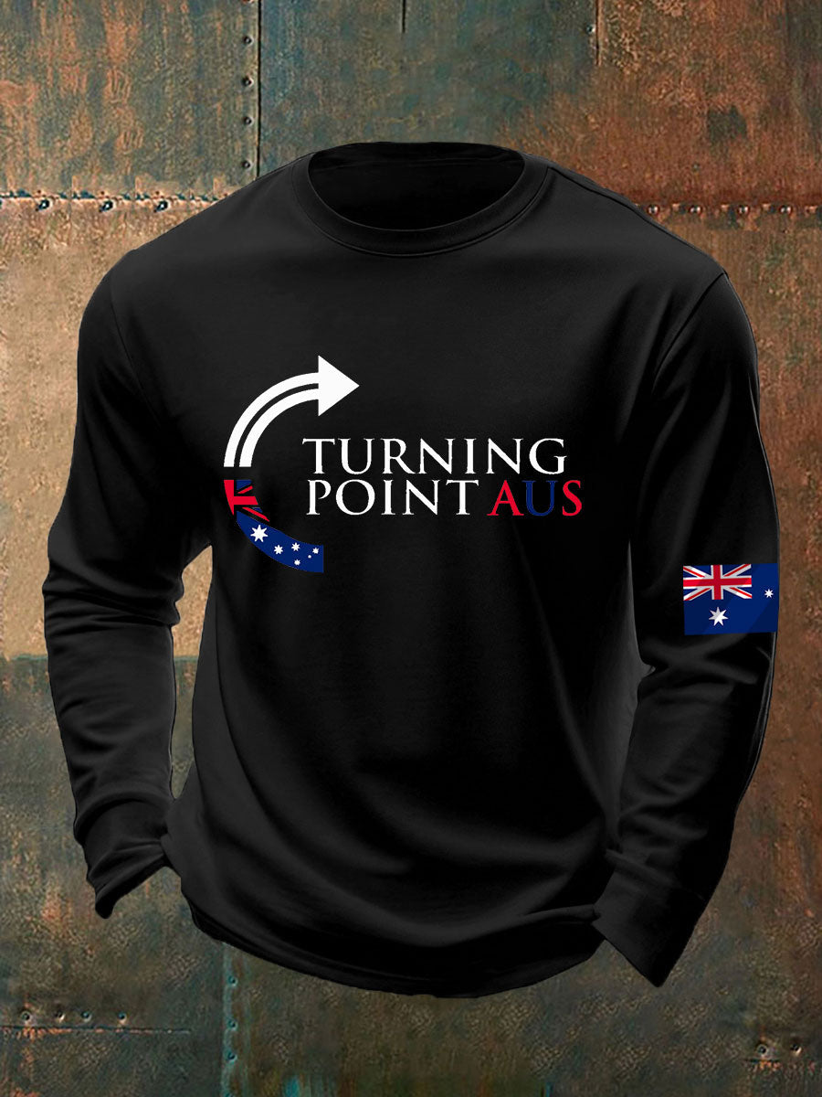Men's Turning Point Printed long sleeve T-shirt
