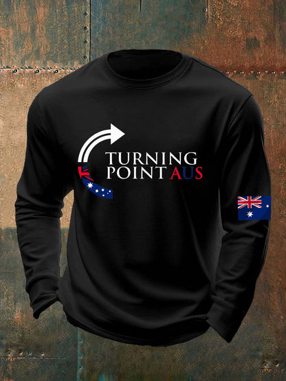 Men's Turning Point Printed long sleeve T-shirt