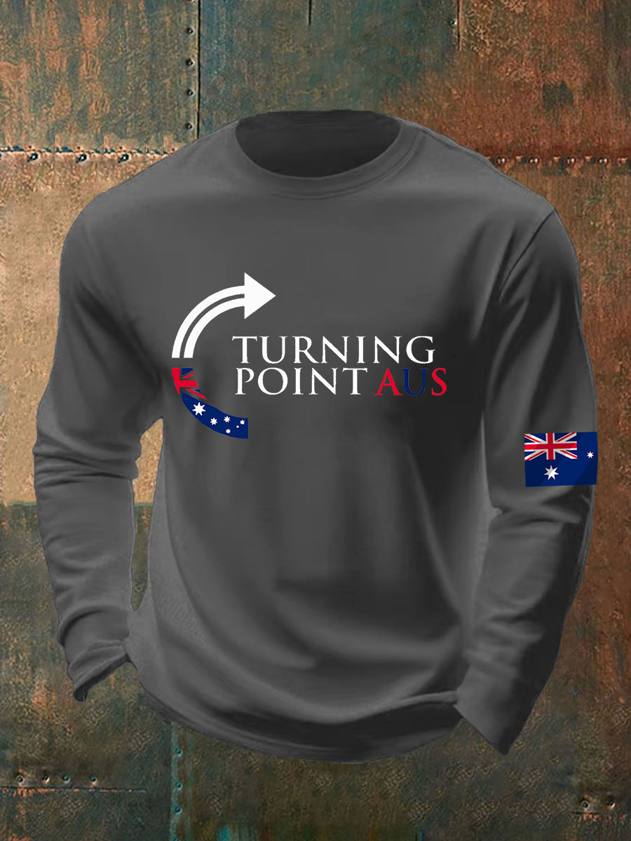 Men's Turning Point Printed long sleeve T-shirt