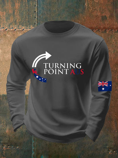 Men's Turning Point Printed long sleeve T-shirt