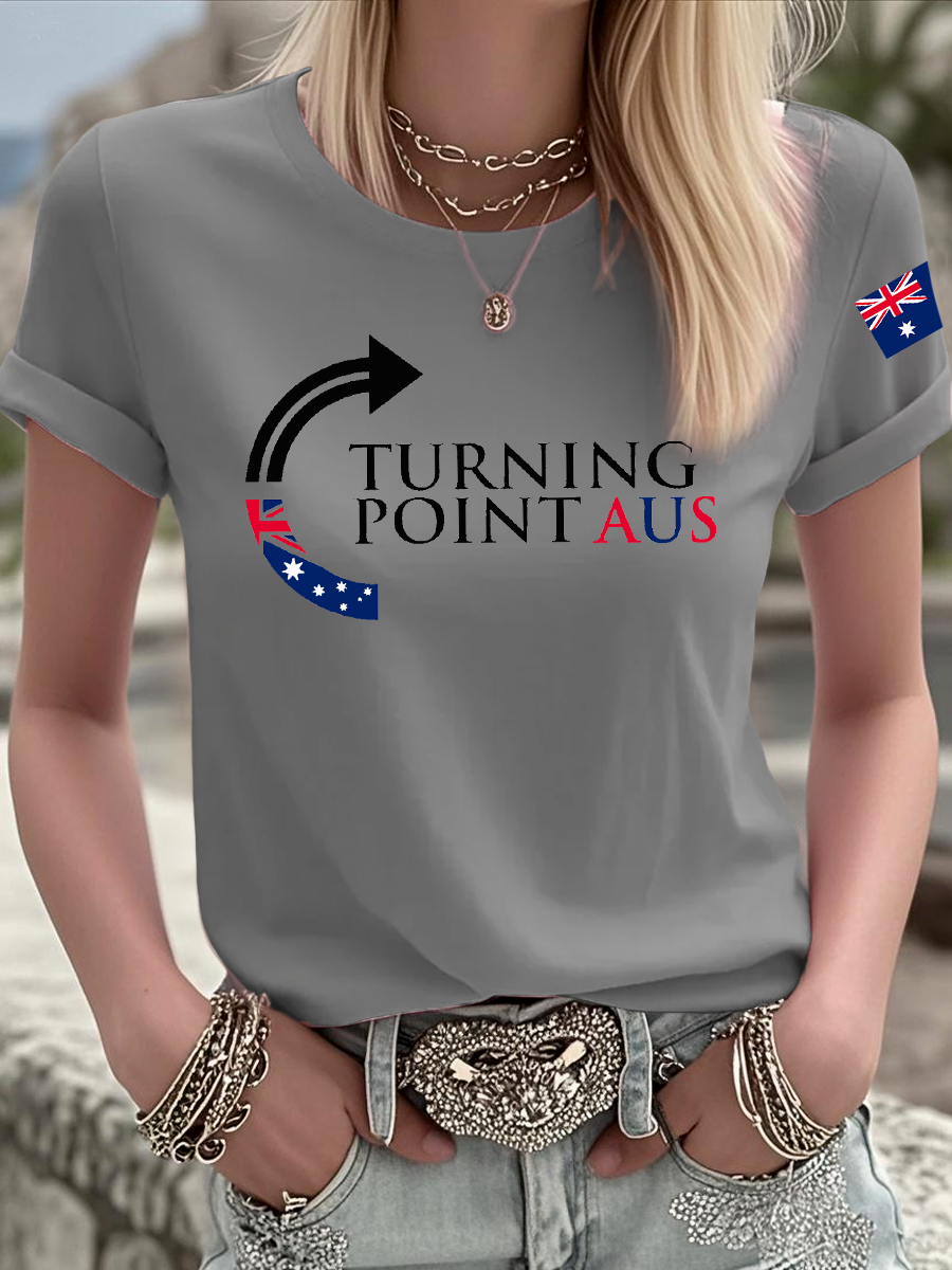 Women's Turning Point Printed short-sleeved T-shirt