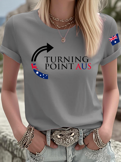 Women's Turning Point Printed short-sleeved T-shirt