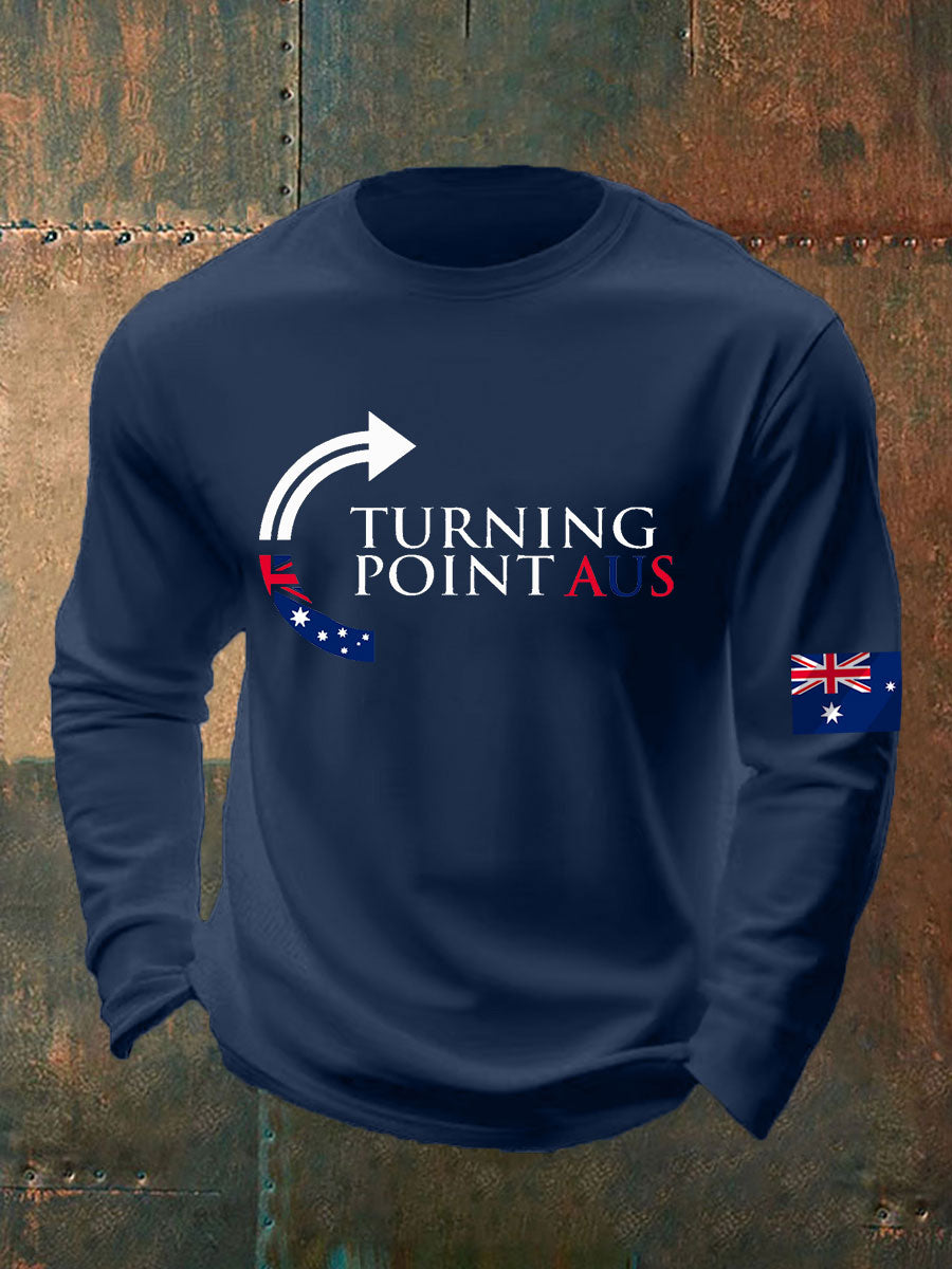 Men's Turning Point Printed long sleeve T-shirt