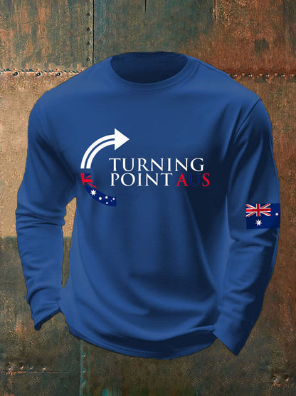 Men's Turning Point Printed long sleeve T-shirt
