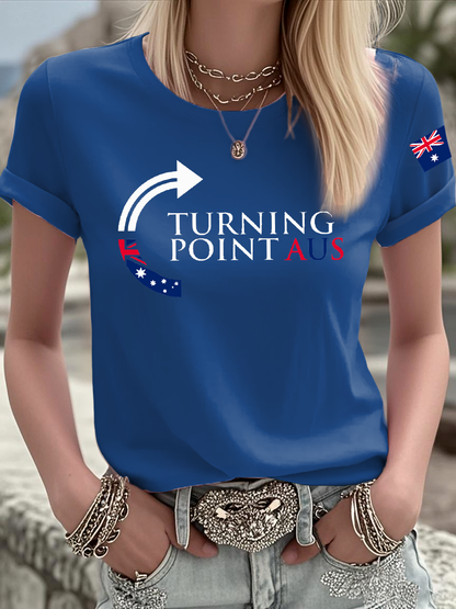 Women's Turning Point Printed short-sleeved T-shirt