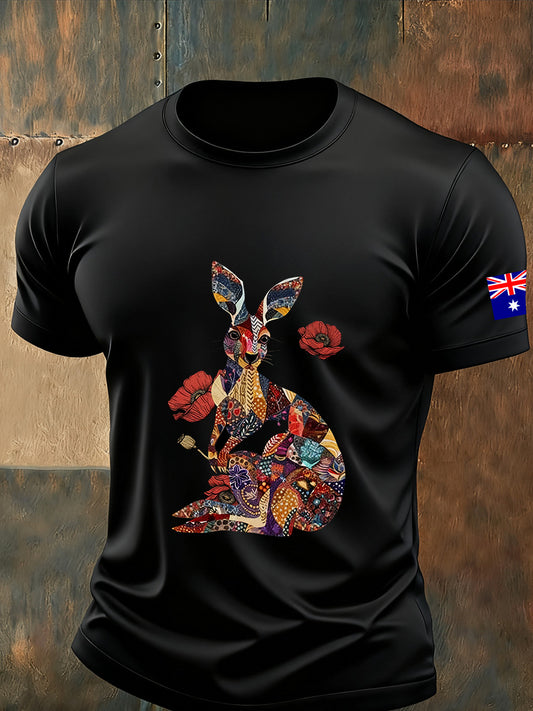 Women's Animal Print Commemorative T-Shirt