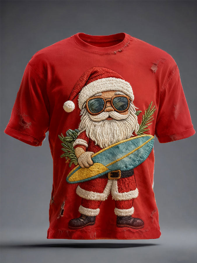 Unisex Funny Christmas Printed T-shirt