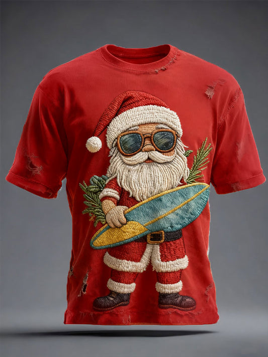 Unisex Funny Christmas Printed T-shirt