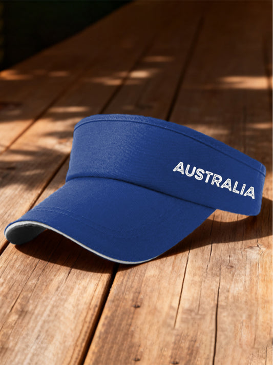 Retro Australian Print Sun Protection Baseball Cap