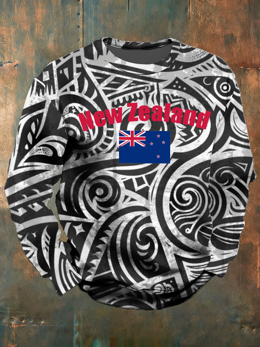 Men's Casual Loose Long-Sleeve Top