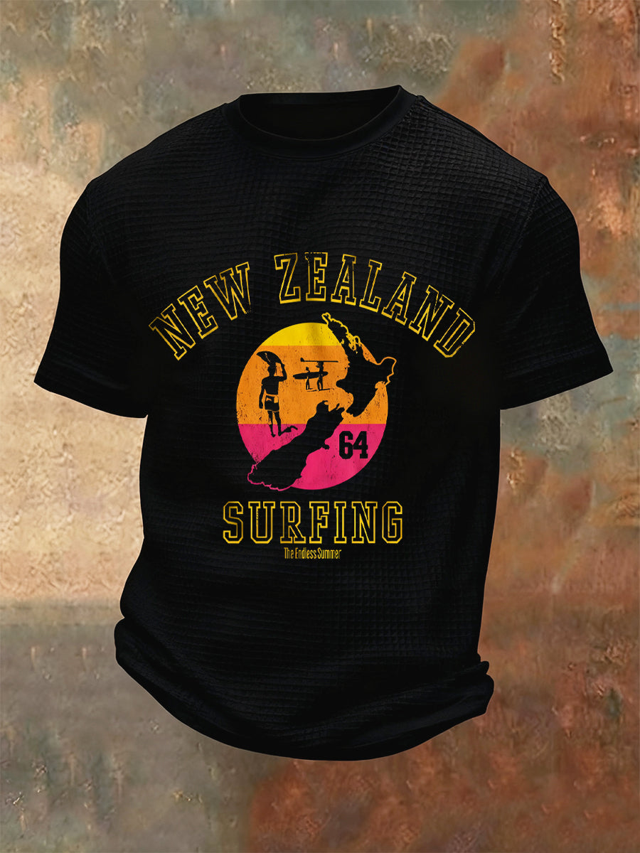 Men's Casual Loose-Fit Crew Neck Short Sleeve