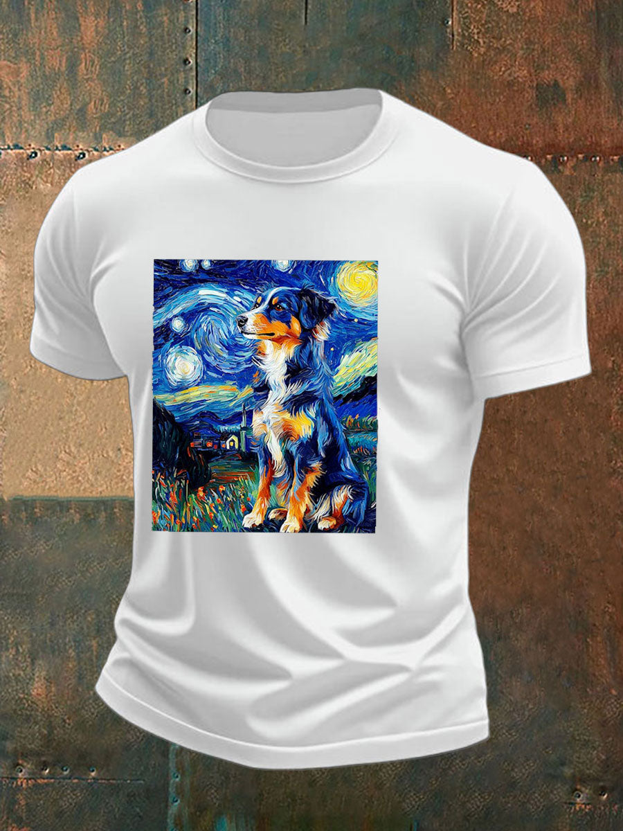 Men's Australian Shepherd Dog Australian Shepherd T Shirt
