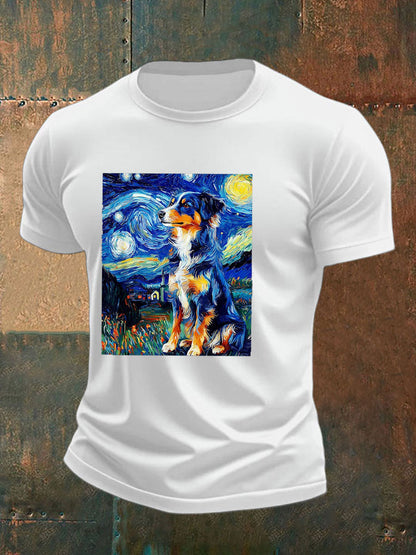 Men's Australian Shepherd Dog Australian Shepherd T Shirt