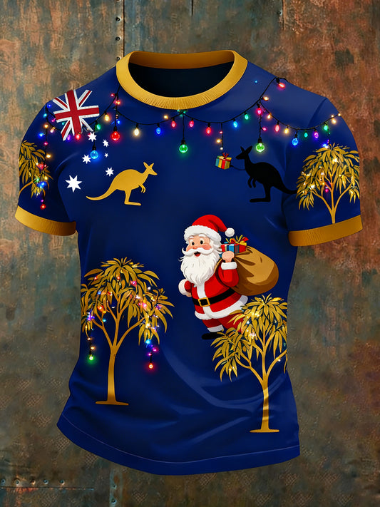 Men's Retro Australia Casual T-Shirt