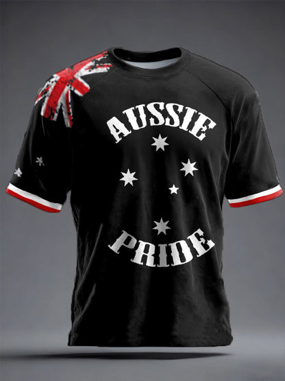 Unisex AU Australia Day Printed T-shirt