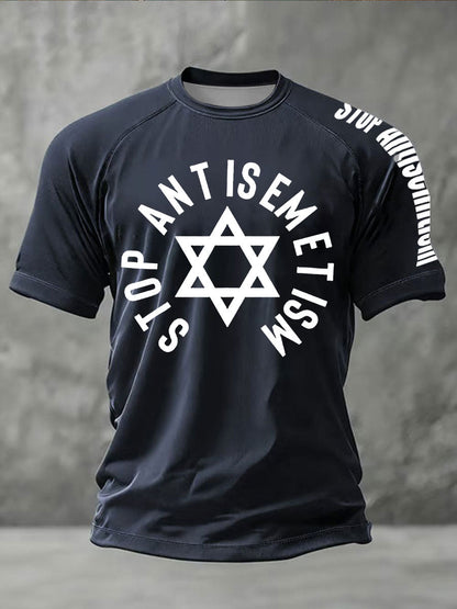 Men's Oppose antisemitism short sleeve t-shirt
