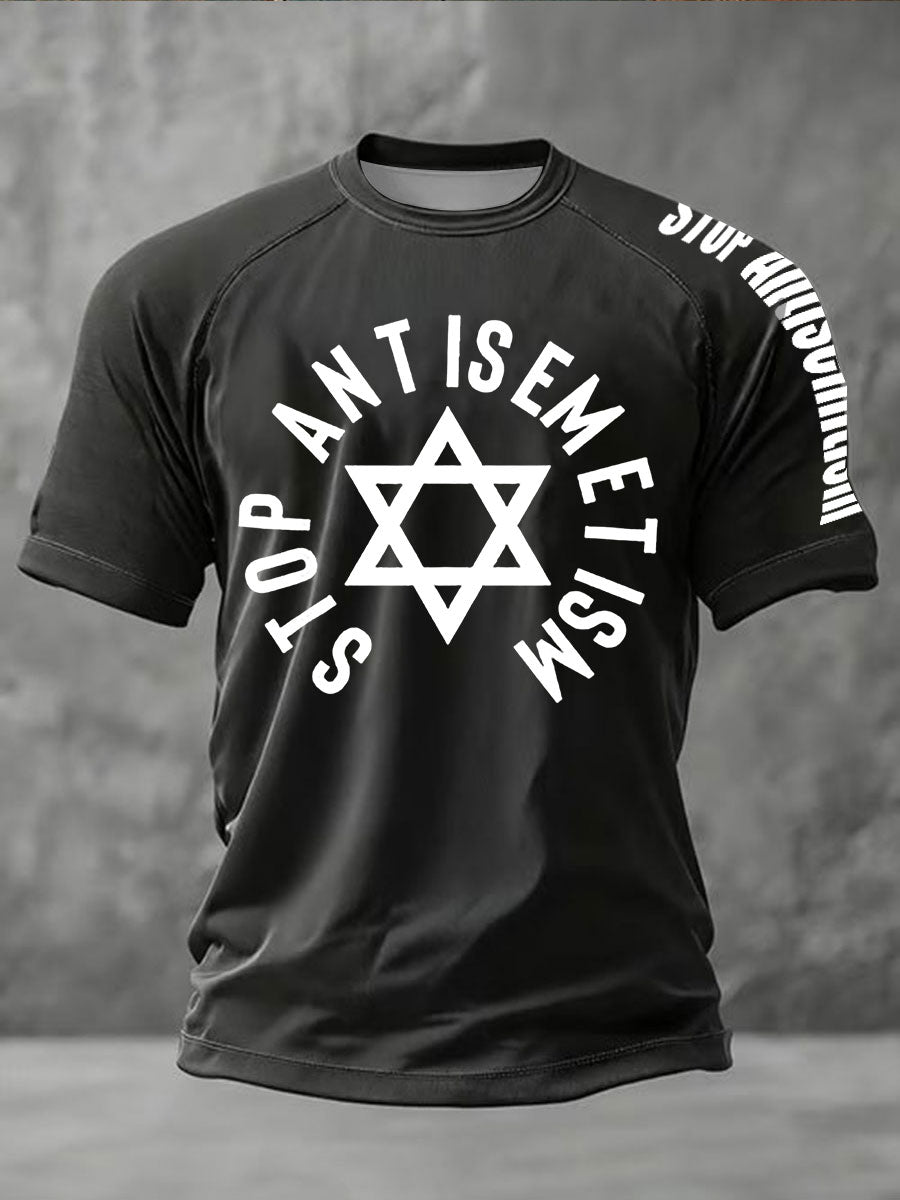 Men's Oppose antisemitism short sleeve t-shirt