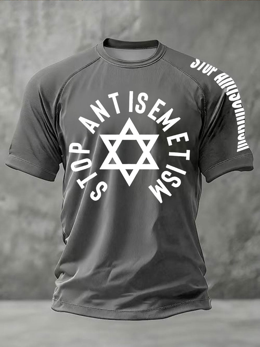 Men's Oppose antisemitism short sleeve t-shirt