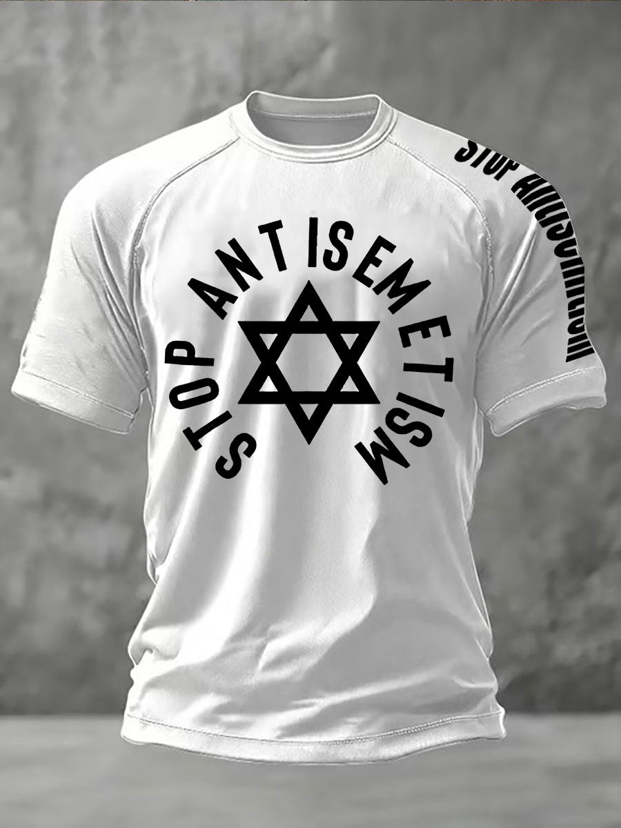 Men's Oppose antisemitism short sleeve t-shirt