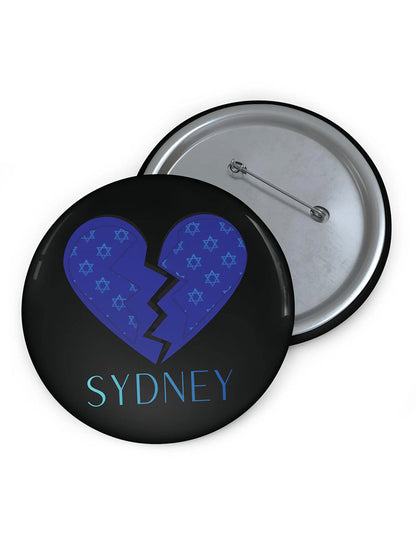 Sydney Broken Heart Brooches