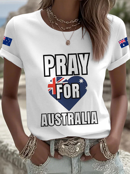 Women's 'Pray for Australia' T-shirts