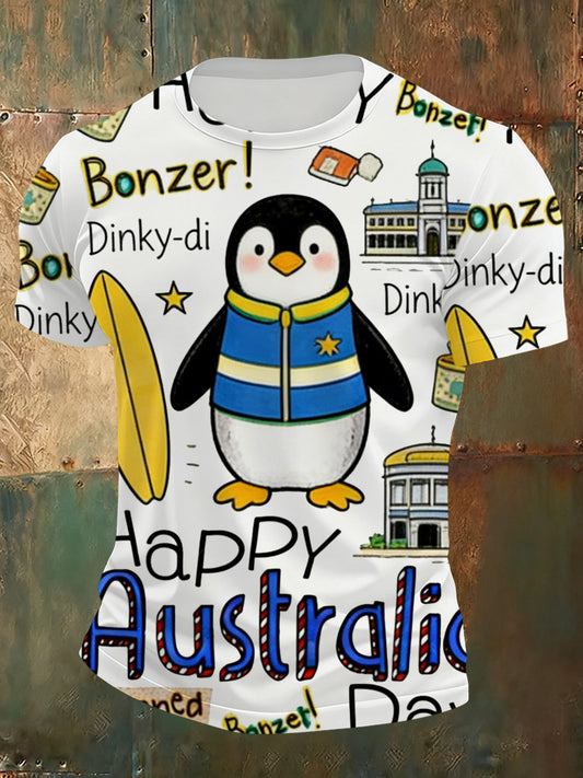 Men's Australia Day Printed T-Shirt