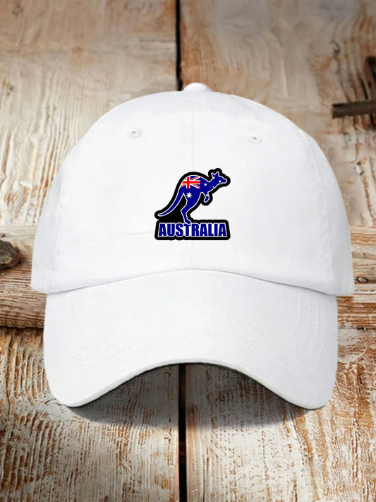 Unisex Australian Flag Print Hat